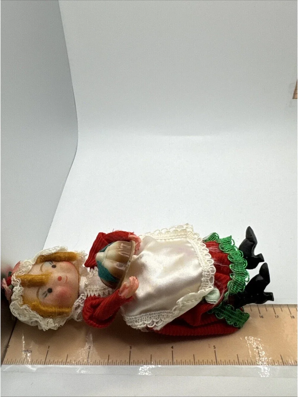 Vintage Kurt Adler Ornament - A Christmas Carol Woman Holding Pudding